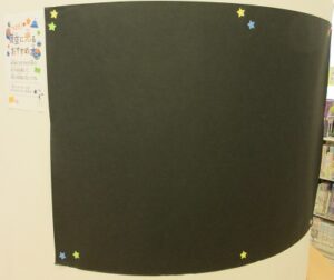 2026柱展示「夜空に光るおすすめ本」